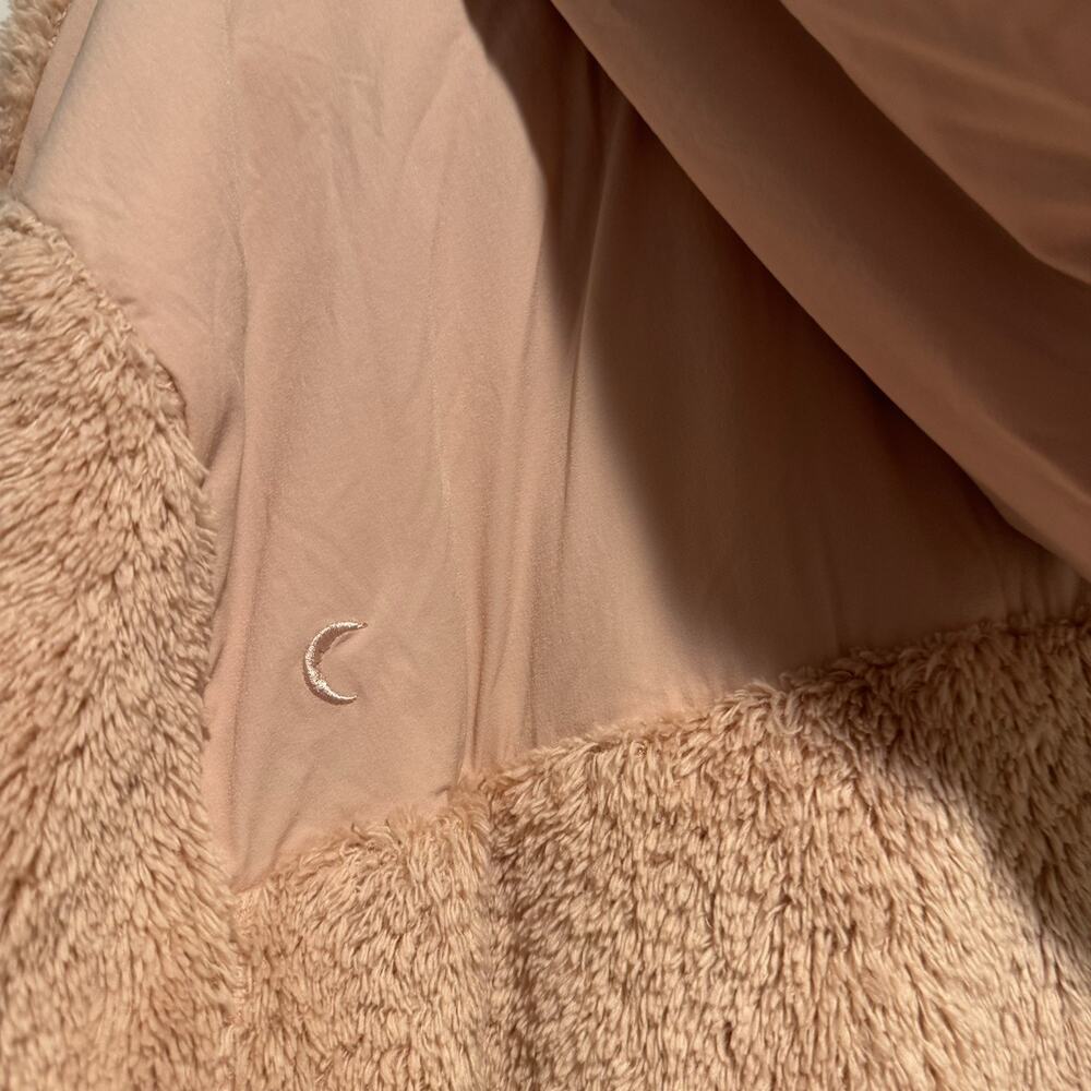 Zyia Active Blush Pink Sherpa Zip Up Jacket Size 2X - Picture 7 of 7